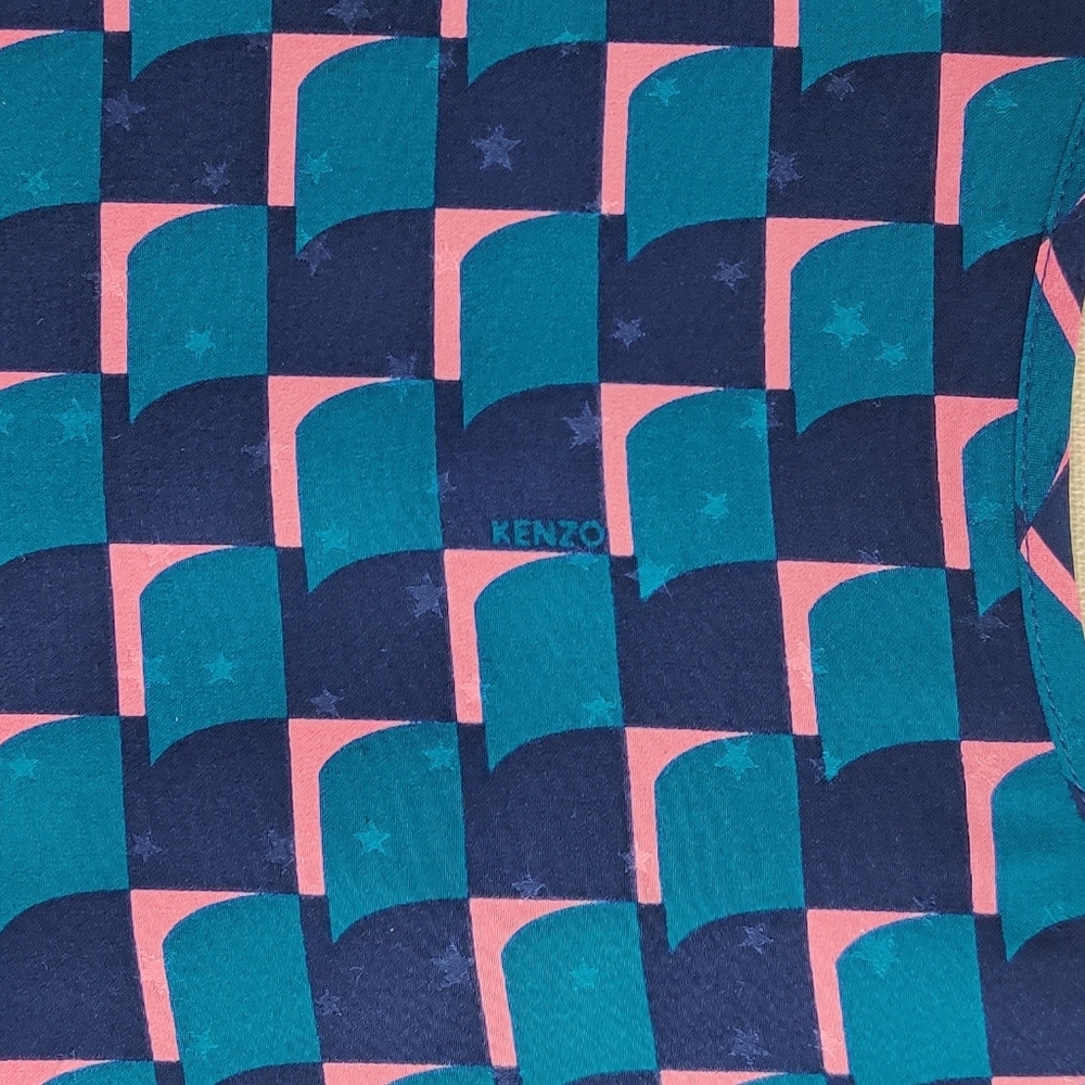 Kenzo Silk Mini Dress - Picture 4 of 5